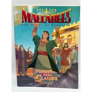 Maccabees: The Story Of Hanukkah Activity Book 1995 Edition Paperback Award